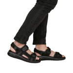 Load image into Gallery viewer, Rieker 26450-00 Men's Sandals
