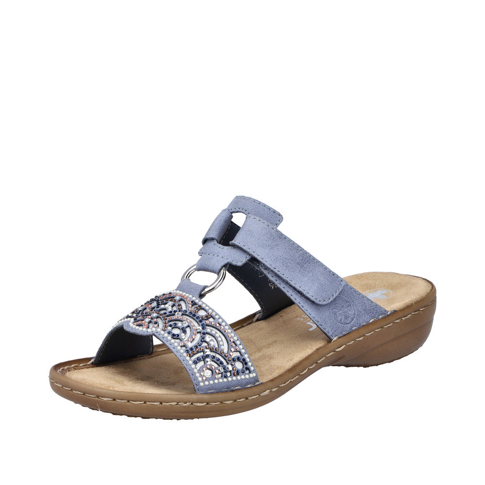 Rieker 608K2-12 Womens Flats Sandals