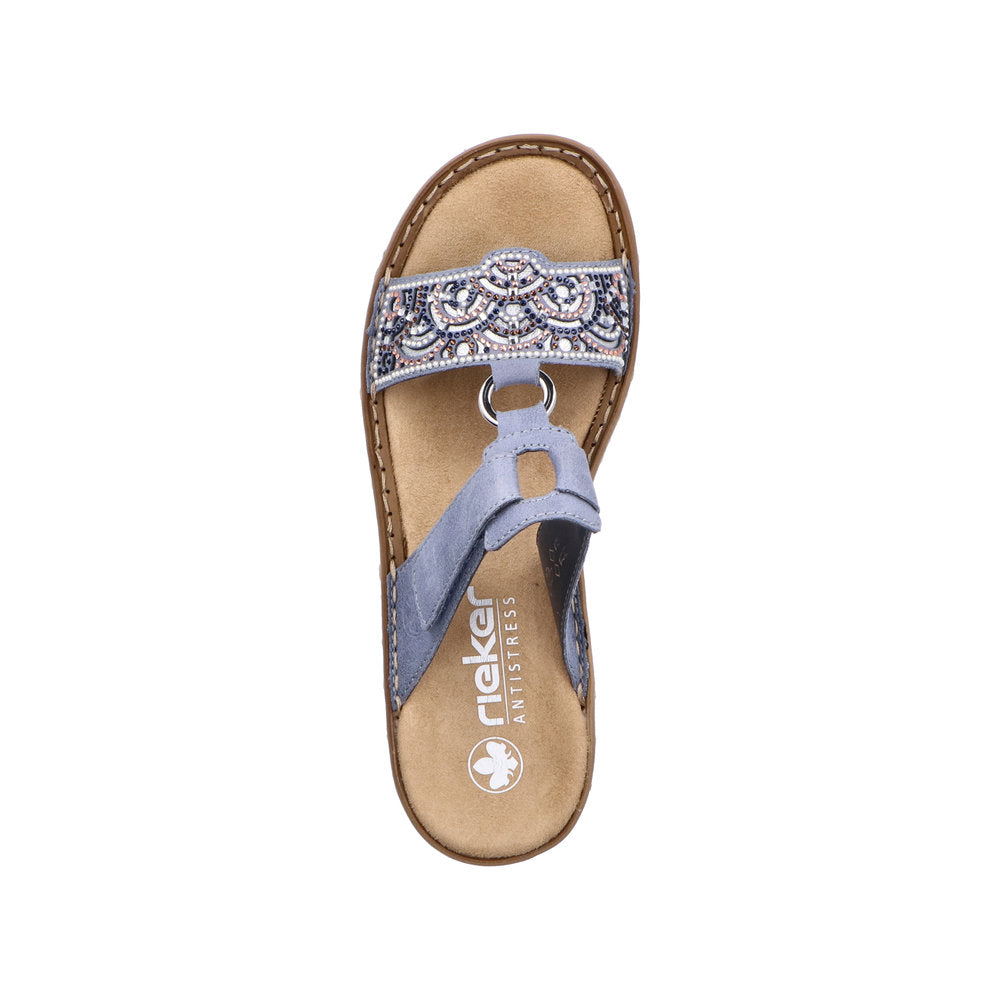 Rieker 608K2-12 Womens Flats Sandals
