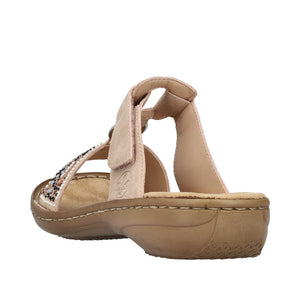Rieker 608K2-31 Womens Flats Sandals