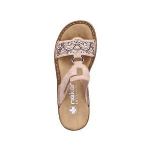 Rieker 608K2-31 Womens Flats Sandals