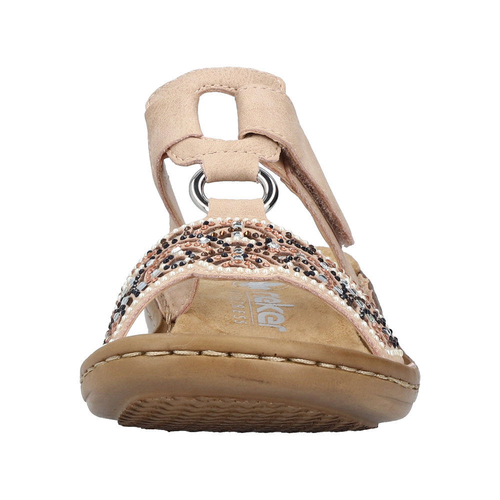 Rieker 608K2-31 Womens Flats Sandals