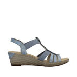 Load image into Gallery viewer, Rieker 62436-12 Wedge Sandals
