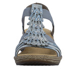 Load image into Gallery viewer, Rieker 62436-12 Wedge Sandals
