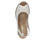 Load image into Gallery viewer, Rieker 624H1-60 Wedge Sandals
