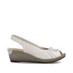 Load image into Gallery viewer, Rieker 624H1-60 Wedge Sandals
