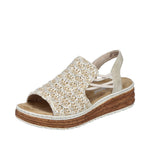Load image into Gallery viewer, Rieker 62741-60 Wedge Sandals

