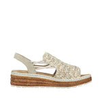 Load image into Gallery viewer, Rieker 62741-60 Wedge Sandals
