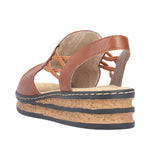 Load image into Gallery viewer, Rieker 62962-22 Wedge Sandals
