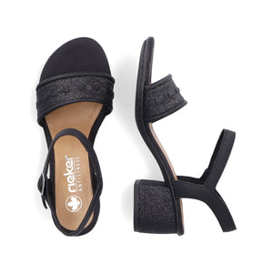 Rieker 64653 00 White Dress Sandals Rieker by LJ Shoes