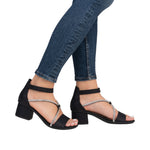 Load image into Gallery viewer, Rieker 64654-00 Dress Sandals
