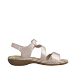 Load image into Gallery viewer, Rieker 659C7-89 Copper Sandals
