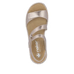 Load image into Gallery viewer, Rieker 659C7-89 Copper Sandals
