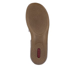 Load image into Gallery viewer, Rieker 659C7-89 Copper Sandals
