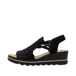 Load image into Gallery viewer, Rieker 67465-00 Women's Dress Sandals
