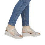 Load image into Gallery viewer, Rieker 67465-62 Women's Dress Sandals
