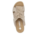 Load image into Gallery viewer, Rieker 68789-62 Beige Wedge Sandals
