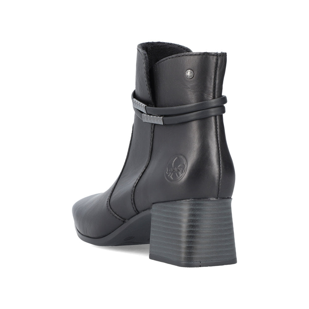 Rieker 70973-00 Black Dress Boots