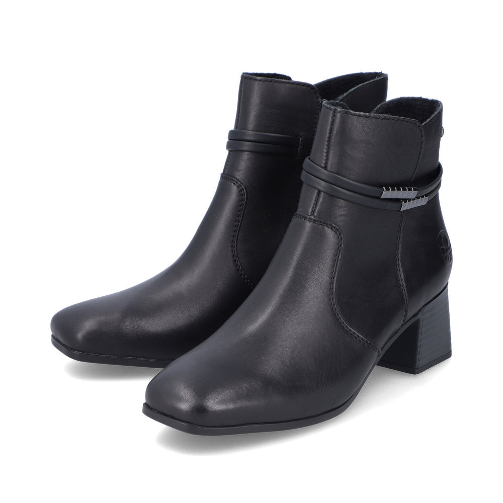 Rieker 70973-00 Black Dress Boots