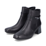 Load image into Gallery viewer, Rieker 70973-00 Black Dress Boots
