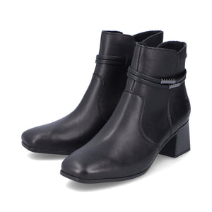 Rieker 70973-00 Black Dress Boots