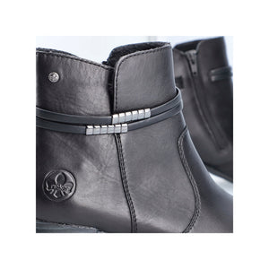 Rieker 70973-00 Black Dress Boots