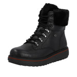 Load image into Gallery viewer, Remonte D0U70-01 Black Boots Flip Grip
