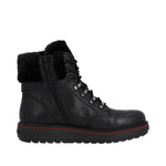 Load image into Gallery viewer, Remonte D0U70-01 Black Boots Flip Grip
