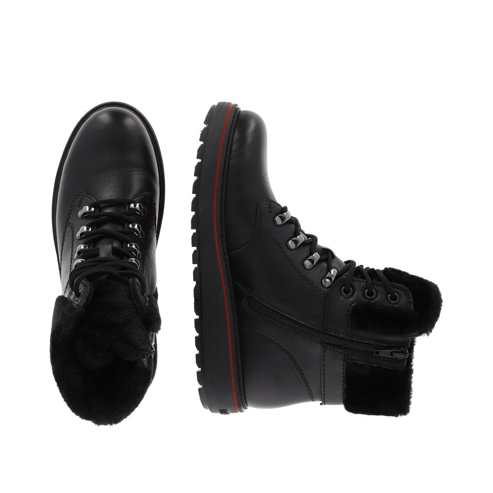 Remonte D0U70-01 Black Boots Flip Grip