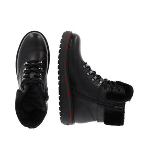 Remonte D0U70-01 Black Boots Flip Grip