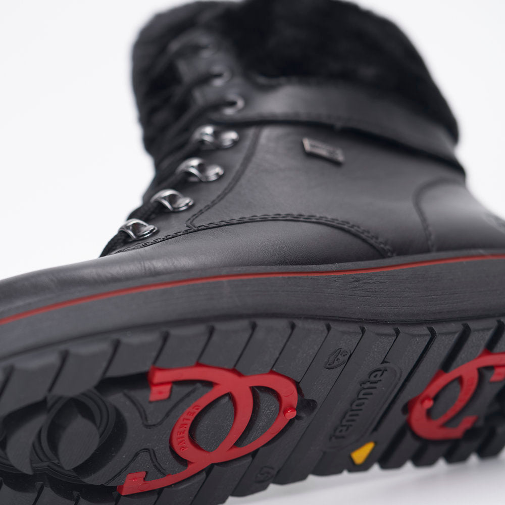 Remonte D0U70-01 Black Boots Flip Grip