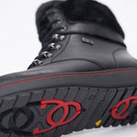 Load image into Gallery viewer, Remonte D0U70-01 Black Boots Flip Grip
