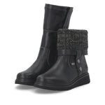 Load image into Gallery viewer, Remonte D3976-03 Short Black Boots

