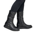 Load image into Gallery viewer, Remonte D3976-03 Short Black Boots
