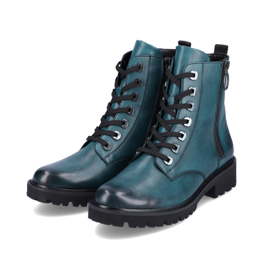 Remonte D8671-12 Blue Ankle Boots