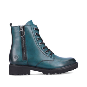 Remonte D8671-12 Blue Ankle Boots