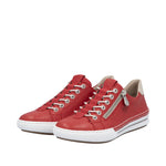 Load image into Gallery viewer, Rieker L7250-34 Ankle Red Sneakers
