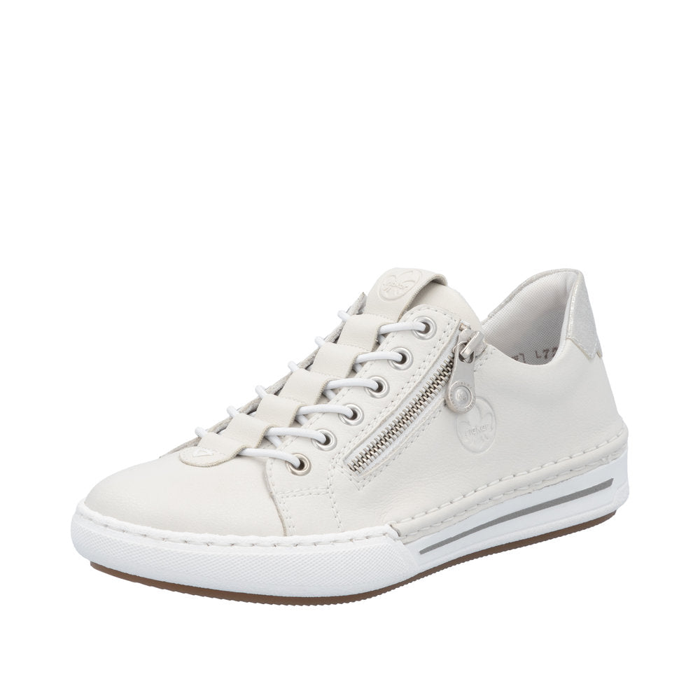Rieker L7250-80 Ankle White Sneakers