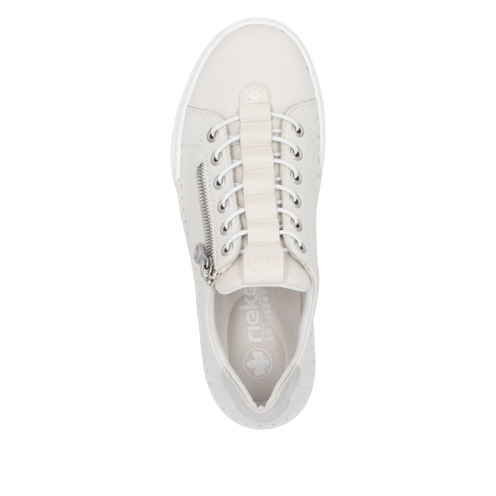Rieker L7250-80 Ankle White Sneakers