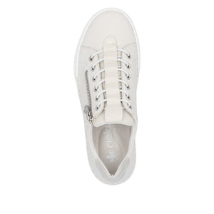 Rieker L7250-80 Ankle White Sneakers