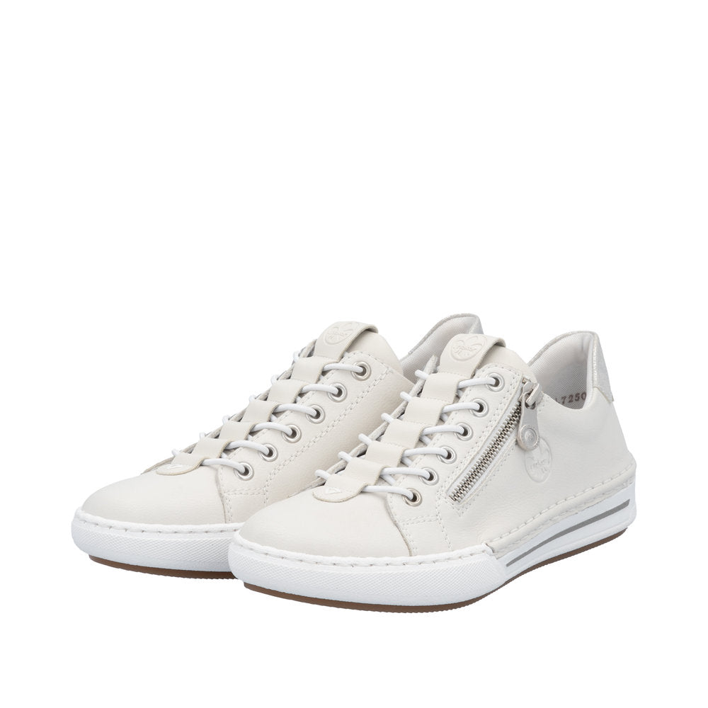 Rieker L7250-80 Ankle White Sneakers