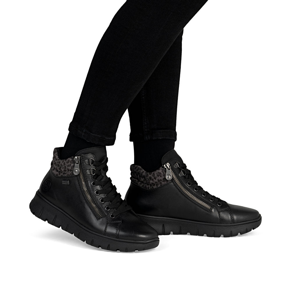 Rieker N1305-00 Women's Short Boots