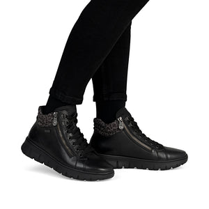 Rieker N1305-00 Women's Short Boots