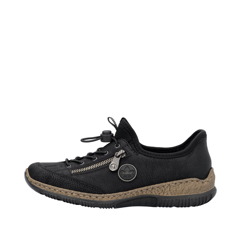 Rieker N3267-01 Sneaker Black
