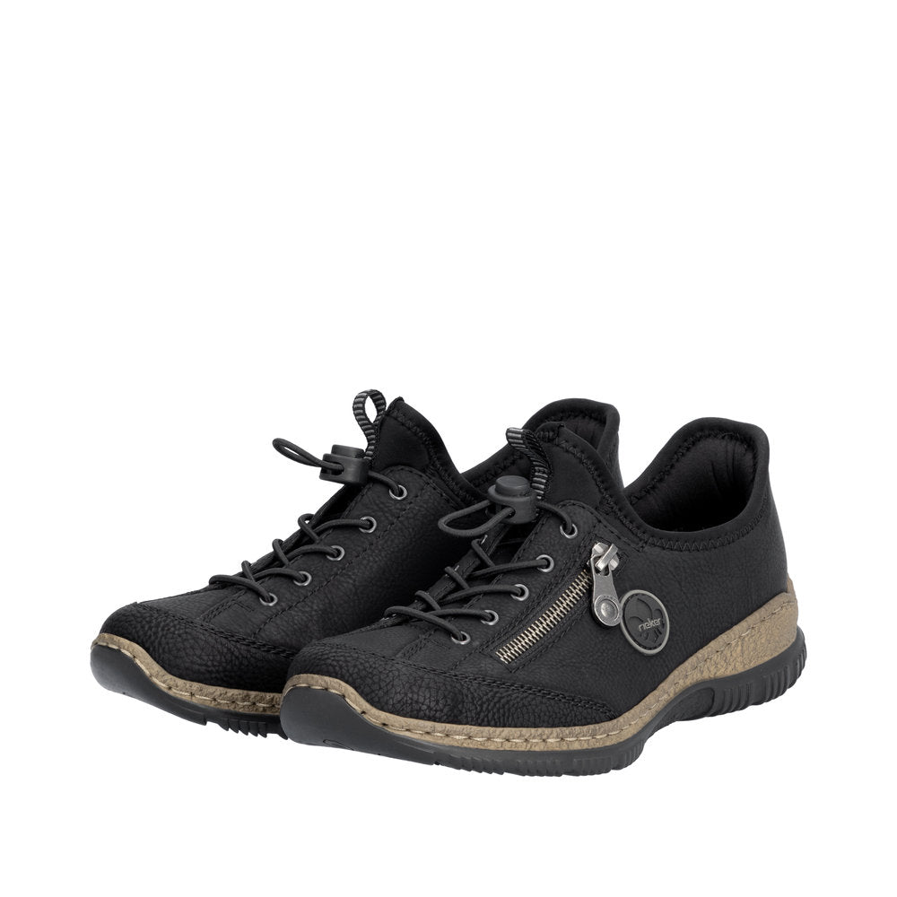 Rieker N3267-01 Sneaker Black