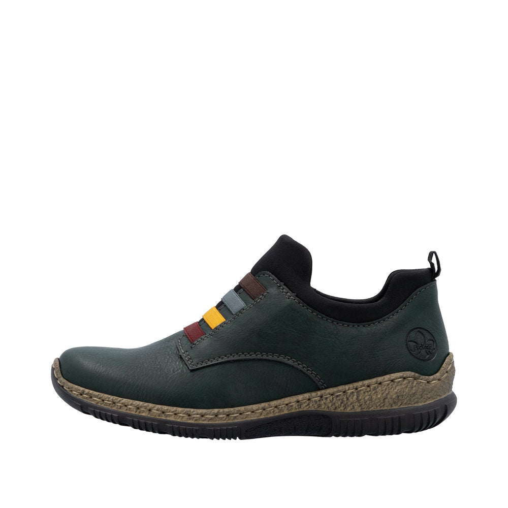 Rieker N32G7-54 Walking Slip-On Shoes