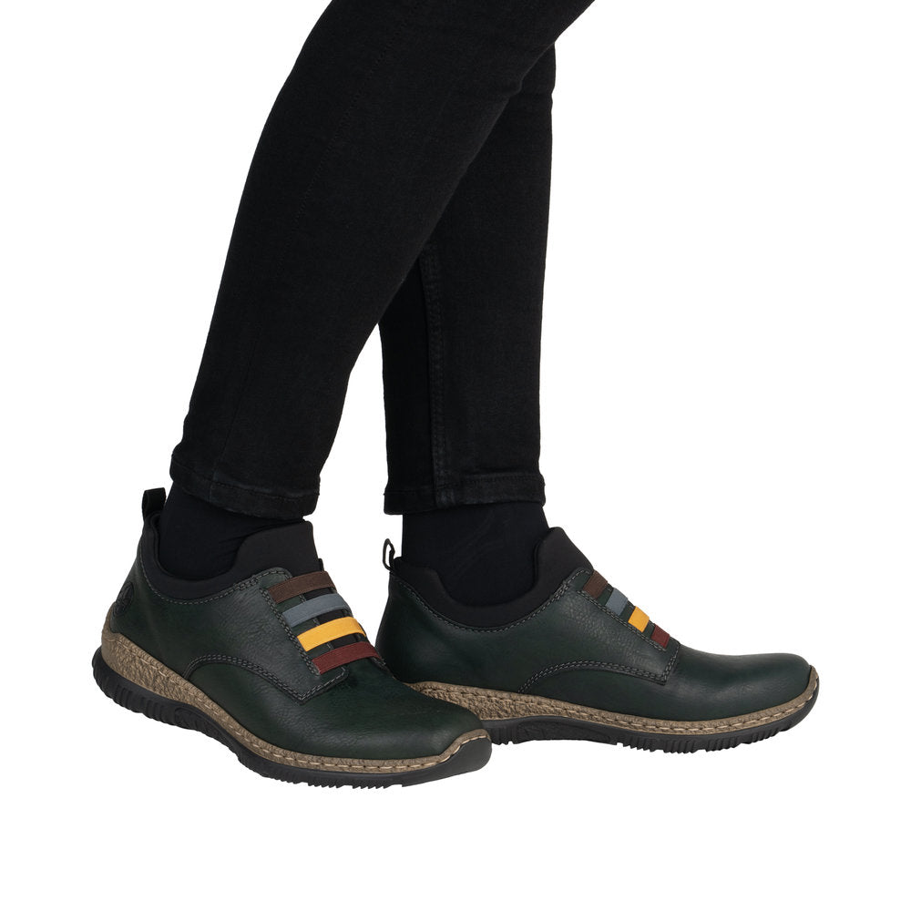 Rieker N32G7-54 Walking Slip-On Shoes