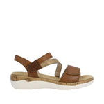 Load image into Gallery viewer, Remonte R6860-24 Brown Sandal
