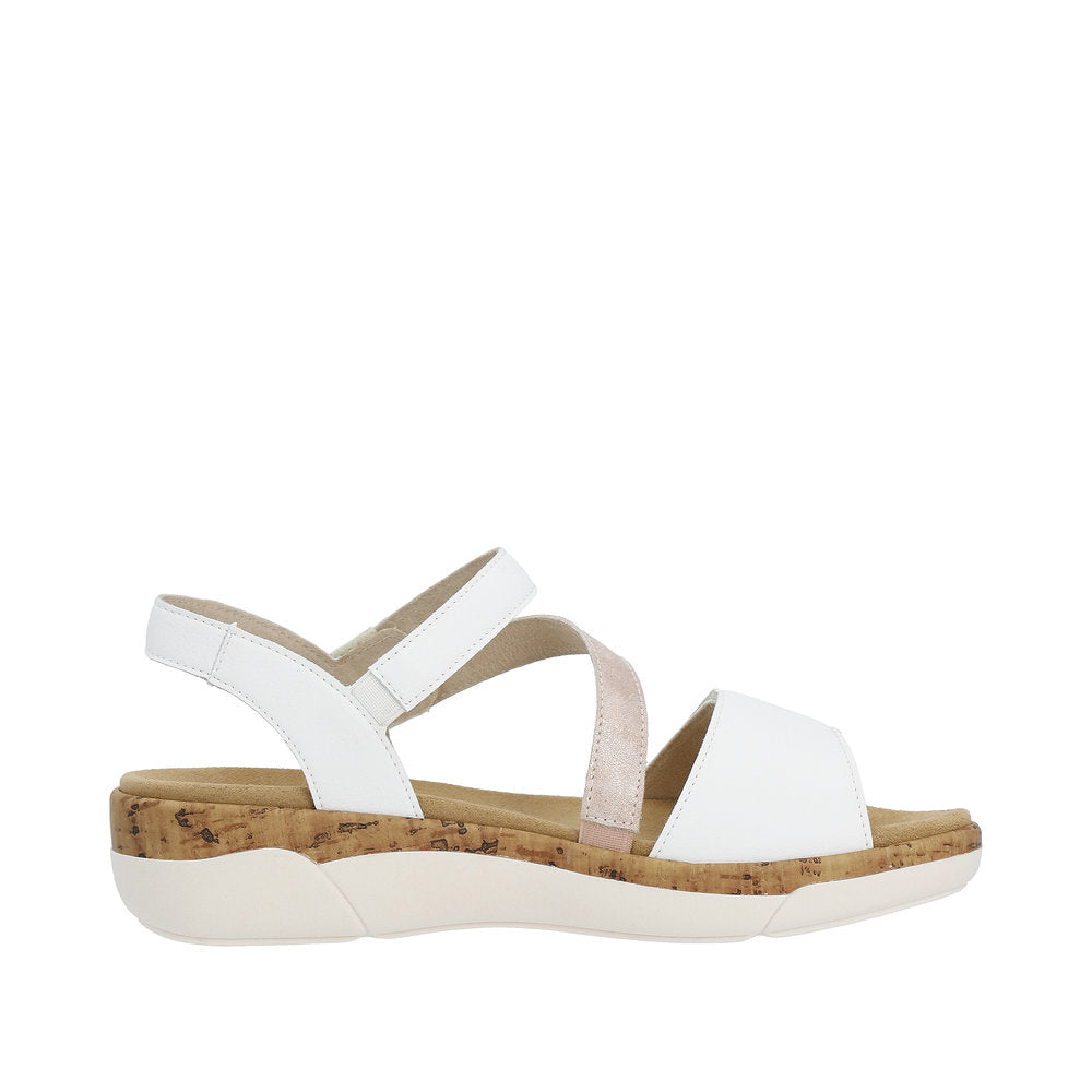 Remonte R6860-80 White/Rosegold Sandal