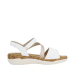 Load image into Gallery viewer, Remonte R6860-80 White/Rosegold Sandal
